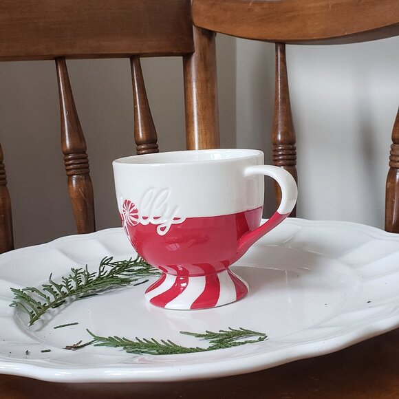 Jolly Red and White Starbucks Christmas Mug - Picture 4 of 7